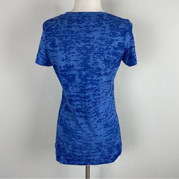 Def Leopard blue Burnout Short Sleeve Pour Some Sugar Jr Large Women's Small - Picture 5 of 8